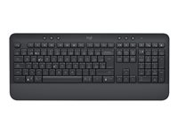 Logitech Signature MK650 Combo for Business - Sats med tangentbord och mus - trådlös - 2.4 GHz, Bluetooth LE - QWERTY - nordiskt (danska/finska/norska/svenska) - grafit 920-011010