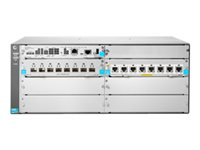 HPE Aruba 5406R 8-port 1/2.5/5/10GBASE-T PoE+ / 8-port SFP+ (No PSU) v3 zl2 - Switch - Administrerad - 8 x 1 Gigabit / 10 Gigabit SFP+ + 8 x 1/2.5/5/10GBase-T (PoE+) - rackmonterbar - PoE+ JL002A