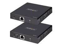 StarTech.com 4K HDMI Extender Over CAT5/CAT6 Cable, 4K 60Hz HDR Video Extender, Up to 230ft (70m), HDMI Over Ethernet Cable, S/PDIF Audio Out, HDMI Transmitter and Receiver Kit - Local Video Out, Power Over Cable (4K70IC-EXTEND-HDMI) - Video/ljud/infraröd förlängare - HDMI - över CAT 5/5e/6/6a - upp till 70 m 4K70IC-EXTEND-HDMI