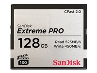 SanDisk Extreme Pro - flash-minneskort - 128 GB - CFast 2.0 SDCFSP-128G-G46D