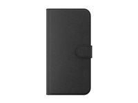 iFrogz Defence - Vikbart fodral för mobiltelefon - folio - svart - för Samsung Galaxy A36 302318095
