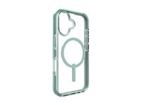 Zagg Santa Cruz Snap - Baksidesskydd för mobiltelefon - MagSafe-kompatibilitet - grafen - grön - för Apple iPhone 16 702315062