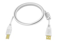 Vision Techconnect 2 - USB-kabel - USB typ B (hane) till USB (hane) - USB 2.0 - 3 m - vit TC2 3MUSB