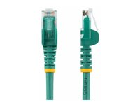 StarTech.com 10m CAT6 Ethernet Cable, 10 Gigabit Snagless RJ45 650MHz 100W PoE Patch Cord, CAT 6 10GbE UTP Network Cable w/Strain Relief, Green, Wiring is UL Certified/TIA - Category 6 - 24AWG (N6PATC10MGN) - Patch-kabel - RJ-45 (hane) till RJ-45 (hane) - 10 m - CAT 6 - formpressad, hakfri - grön N6PATC10MGN