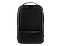Dell Premier Slim Backpack 15 - Ryggsäck för bärbar dator - 15" - svart med metallogo - 3 Years Basic Hardware Warranty - för Latitude 54XX, 55XX, 74XX; Precision 35XX, 55XX; Vostro 15 3510, 15 7510; XPS 15 95XX PE-BPS-15-20