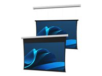 Da-Lite Myriad Reveal Series - Projektorduk - HDTV format - väggmontering, takmontering - motoriserad - 220 V - 193" (490 cm) - 16:9 - HD Progressive 1.3 - vit - TAA-kompatibel DL100104EL