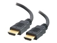 C2G 15ft 4K HDMI Cable with Ethernet - High Speed HDMI Cable - M/M - HDMI-kabel med Ethernet - HDMI hane till HDMI hane - 4.57 m - skärmad - svart 50612