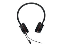 Jabra Evolve 20 MS stereo - Headset - på örat - kabelansluten - USB - Certifierad för Skype for Buisness 4999-823-109