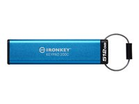 Kingston IronKey Keypad 200C - USB flash-enhet - krypterat - 512 GB - USB 3.2 Gen 1 IKKP200C/512GB