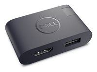 Dell DA20 - Dockningsstation - USB-C - HDMI DELL-DA20-MG