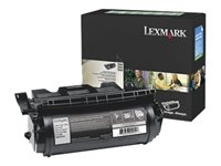 Lexmark for Label Applications - Lång livslängd - svart - original - tonerkassett LRP - för Lexmark T640, T642, T644 64004HE