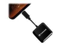 Transcend RDC3 - Kortläsare (SD, microSD, SDHC UHS-I, SDXC UHS-I, microSDHC UHS-I, microSDXC UHS-I) - USB-C 3.2 Gen 1 TS-RDC3