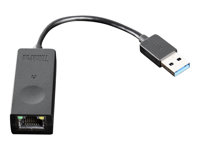 Lenovo ThinkPad USB 3.0 Ethernet adapter - Nätverksadapter - USB 3.0 - Gigabit Ethernet 4X90S91830
