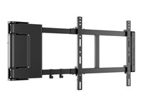Multibrackets M Motorized Swing Mount Large - Monteringssats (svängbar arm) - för LCD-TV - svart - skärmstorlek: 37"-55" - väggmonterbar 7350022734500