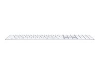 Apple Magic Keyboard with Numeric Keypad - Tangentbord - Bluetooth - svensk - silver MQ052S/A