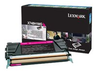 Lexmark - Lång livslängd - magenta - original - tonerkassett LRP - för Lexmark XS748de 24B5702