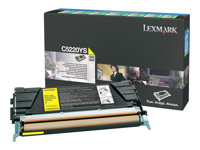 Lexmark - Gul - original - tonerkassett LCCP, LRP - för Lexmark C522, C524, C530, C532, C534 C5220YS