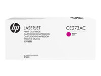 HP 650A - Magenta - original - tonerkassett (CE273AC) Contract - för Color LaserJet Enterprise CP5520, CP5525, M750 CE273AC
