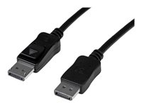 StarTech.com 10 m aktiv DisplayPort-kabel ? DP till DP M/M - DisplayPort-kabel - DisplayPort (hane) till DisplayPort (hane) - 10 m - aktiv, sprintlåsning - svart - för P/N: DK30C2DPEPUE, DK30C2DPPDUE, DK31C3HDPD, DK31C3HDPDUE, DKM30CHDPD, DKM30CHDPDUE DISPL10MA