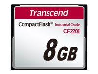 Transcend CF220I Industrial Grade - Flash-minneskort - 8 GB - CompactFlash TS8GCF220I