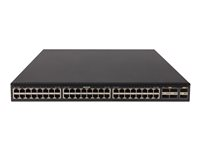 HPE FlexFabric 5710 48XGT 6QS+/2QS28 - Switch - L3 - Administrerad - 48 x 1 Gigabit / 10 Gigabit SFP+ - rackmonterbar JL586A