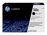 HP 14X - Lång livslängd - svart - original - LaserJet - tonerkassett (CF214X) - för Color LaserJet M725; LaserJet Enterprise 700, M712, MFP M725; LaserJet Managed MFP M725 CF214X