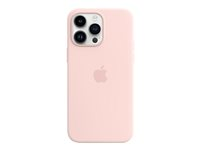 Apple - Baksidesskydd för mobiltelefon - med MagSafe - silikon - chalk pink - för iPhone 14 Pro Max MPTT3ZM/A