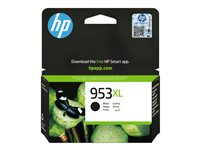 HP 953XL - 42.5 ml - Lång livslängd - svart - original - Officejet - blister - bläckpatron - för Officejet Pro 7720 Wide Format, 7730 Wide Format, 7740, 8210, 8720, 8730 L0S70AE#30B