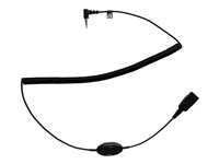 Jabra for Push-to-Talk - Headset-kabel - Snabburkoppling till 4-poligt minijack hane vinklad 8800-01-104