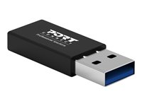 PORT Designs - USB-adapter - USB typ A (hane) till 24 pin USB-C (hona) - USB 3.1 Gen 1 (paket om 2) 900154