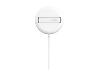 Belkin BoostCharge Pro - Trådlös laddningsplatta - magnetisk - 15 Watt - Fast Charge - vit WIA011HQWH