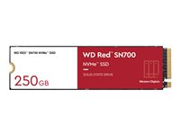 WD Red SN700 WDS250G1R0C - SSD - 250 GB - inbyggd - M.2 2280 - PCIe 3.0 x4 (NVMe) WDS250G1R0C