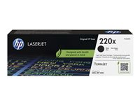 HP 220X - Lång livslängd - svart - original - LaserJet - box - tonerkassett (W2200X) - för Color LaserJet 4302; Color LaserJet Pro 4202, 4302, MFP 4303 W2200X