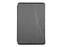 Targus Click-In - Vikbart fodral för surfplatta - termoplastisk polyuretan (TPU) - svart - 11" - för Samsung Galaxy Tab S7 THZ876GL