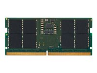 Kingston - DDR5 - modul - 16 GB - SO DIMM 262-pin - 5600 MHz / PC5-44800 - CL46 - 1.1 V - ej buffrad - on-die ECC KCP556SS8-16