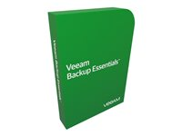 Veeam Backup Essentials Enterprise for VMware - Conversion License - 2 uttag - uppgradering från Veeam Backup & Replication Enterprise Edition - ska användas för befintliga kunder med 3 uttag eller färre V-ESSENT-VS-P0000-UB