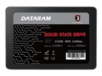 Dataram SSD-DCXGCC - SSD - 256 GB - inbyggd - 2.5" - SATA 6Gb/s SSD-DCXGCC-256G