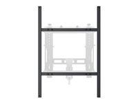 Multibrackets M - Monteringskomponent (förlängningsfästen) - för platt panel - extender kit push HD - svart - skärmstorlek: 50"-95" - monteringsgränssnitt: 900 x 600 mm - väggmonterbar 7350073731756