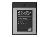 SanDisk - Flash-minneskort - 256 GB - CFexpress, typ B - svart SDPCVN4-256G-GNANN