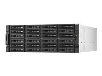 QNAP TL-R2400PES-RP - Hårddiskarray - 24 fack (SATA-600) - PCIe x8 (extern) - kan monteras i rack - 4U TL-R2400PES-RP