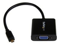 StarTech.com Micro HDMI to VGA Adapter Converter - Videokonverterare - HDMI - HDMI, VGA - svart 4Z10F04126