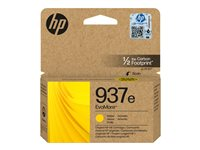 HP 937e EvoMore - Gul - original - bläckpatron - för Officejet Pro 9110b, 9120b, 9720E, 9730e 4S6W8NE#CE1