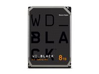 WD Black WD8002FZBX - Hårddisk - 8 TB - gaming - inbyggd - 3.5" - SATA 6Gb/s - 7200 rpm - buffert: 256 MB WD8002FZBX