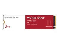 WD Red SN700 WDS200T1R0C - SSD - 2 TB - inbyggd - M.2 2280 - PCIe 3.0 x4 (NVMe) WDS200T1R0C