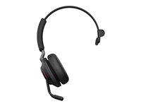 Jabra Evolve2 65 UC Mono - Headset - på örat - konvertibel - Bluetooth - trådlös - USB-A - ljudisolerande - svart 26599-889-999