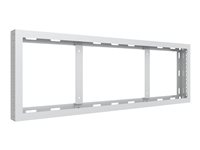 Multibrackets M Pro Series - Hölje - Antistöld - för digital skylt - liten - stål - vit - skärmstorlek: 37" - väggmonterbar 7350105211492