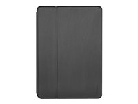 Targus Click-In - Vikbart fodral för surfplatta - polyuretan, termoplastisk polyuretan (TPU) - svart - 10.2" - 10.5" - för Apple 10.2-inch iPad (7th generation, 8th generation); 10.5-inch iPad Air (3rd generation); 10.5-inch iPad Pro THZ850GL