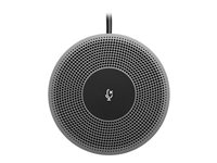 Logitech EXPANSION MIC FOR MEETUP - Mikrofon - för Small Room Solution for Google Meet, for Microsoft Teams Rooms, for Zoom Rooms 989-000405