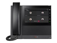 Poly CCX 600 for Microsoft Teams - VoIP-telefon med nummerpresentation/samtal väntar - SIP, RTCP, RTP - 24 linjer - svart 82Z84AA