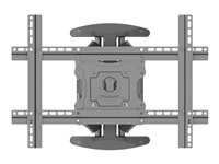 Multibrackets M Flexarm Series Dual Portrait - Monteringssats - fullständig rörelse - för LCD-display - svart - skärmstorlek: 40"-70" - väggmonterbar 7350105212314
